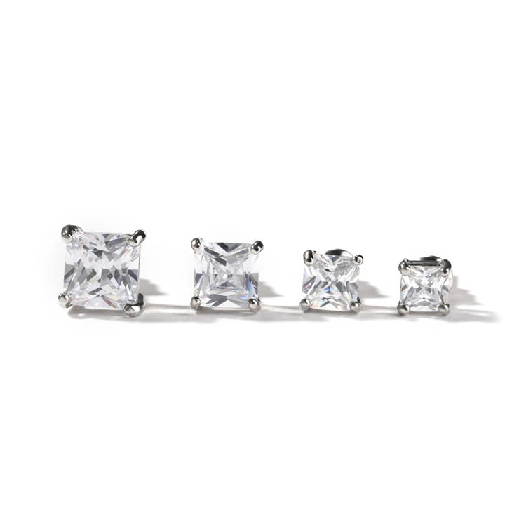 Classic Vintage Fashion Butterfly Jewelry Zirconia Stud Earrings for Women Gift for Her