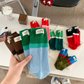 Fashion Skate Patchwork Socks Slouch Personality Street Women Socks