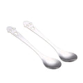 Wholesale Smile Face Stainless Steel Spoons with Mirror Polish Cute Design for Children's Dessert Eating Ice Cream & Honey Use
