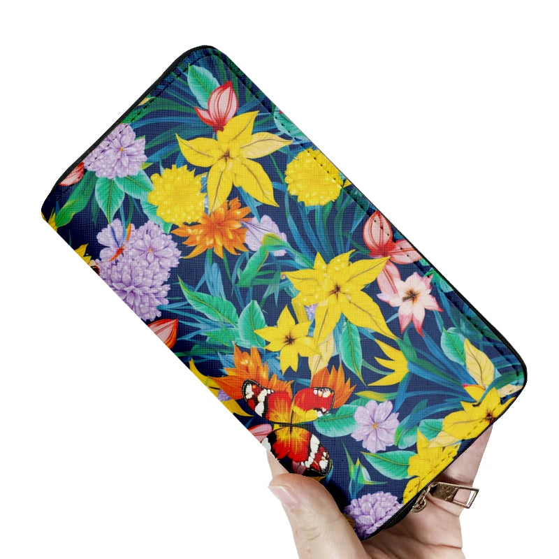 Fashion Cartoon Design Women's Wallet Ladies Purse Wallets Card Holder Cash Leather Wallet