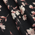 40S Rayon Cotton Jumble Digital Printing Garment Fabric Wholesale Japanese and Korean Plants Flower Skirt Cloth