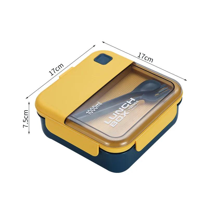 Custom Square Microwavable BPA-Free Airtight Storage Containers School Kids' Lunch Boxes Food Box Packaging
