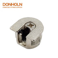 SS5180 Furniture Hardware Shelf Support Connector Nickel Plated Cabinet Wardrobe Invisible Alloy Connector