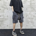 OEM New Style Street Wear High Street Shorts Long Drawstring Elastic FOG Men Cargo Shorts