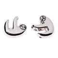 Cute Animal logo Silver Jewelry Bead Designer Emboss Space Beads for Necklace Fitting