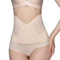 High Quality Nylon Womens Elastic Postpartum Corset Breathable Waist Abdominal Cincher Crocheted Weaving Method