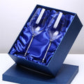 2025 Wedding Gift Set Christmas Crystal White Wine Glass and Red Wine Glass Elegant Crystal Glass Set for Mom