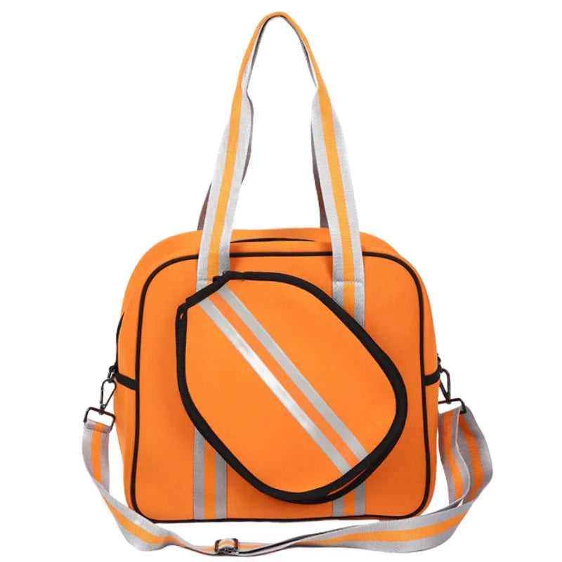 Custom Reversible Pickleball Paddle Bag Lightweight Nylon Backpack for Men and Women