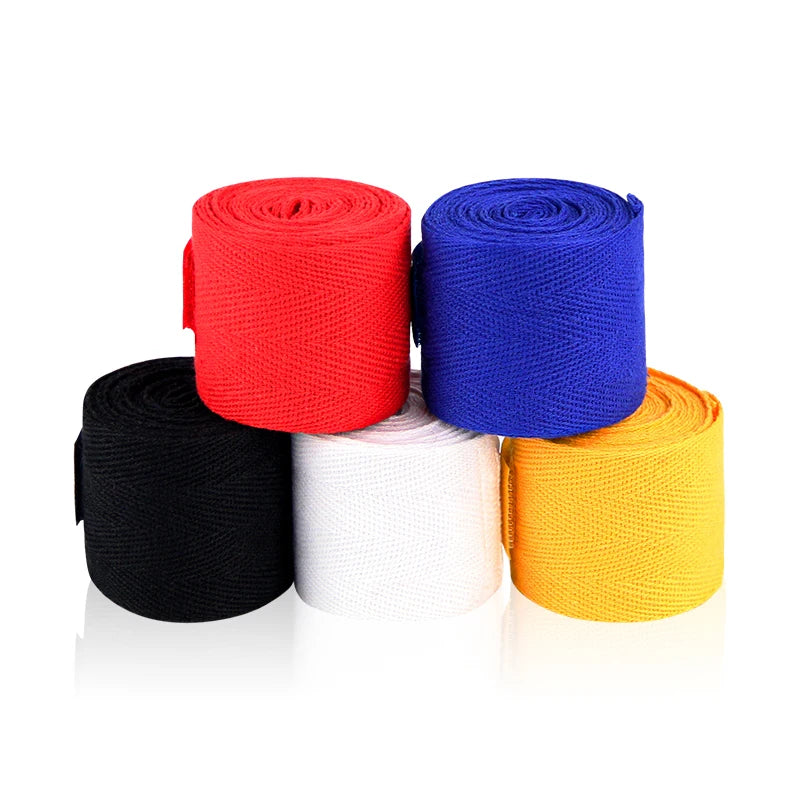 Boxing Hand Wraps Boxing Hand Bandage Cotton Boxing Hand Wraps Custom Printing 5cm Width 250cm Long Pure Cotton