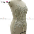 Hot Design Diamond Rhinestone Applique Bead Patches for Evening Dress WDP-360