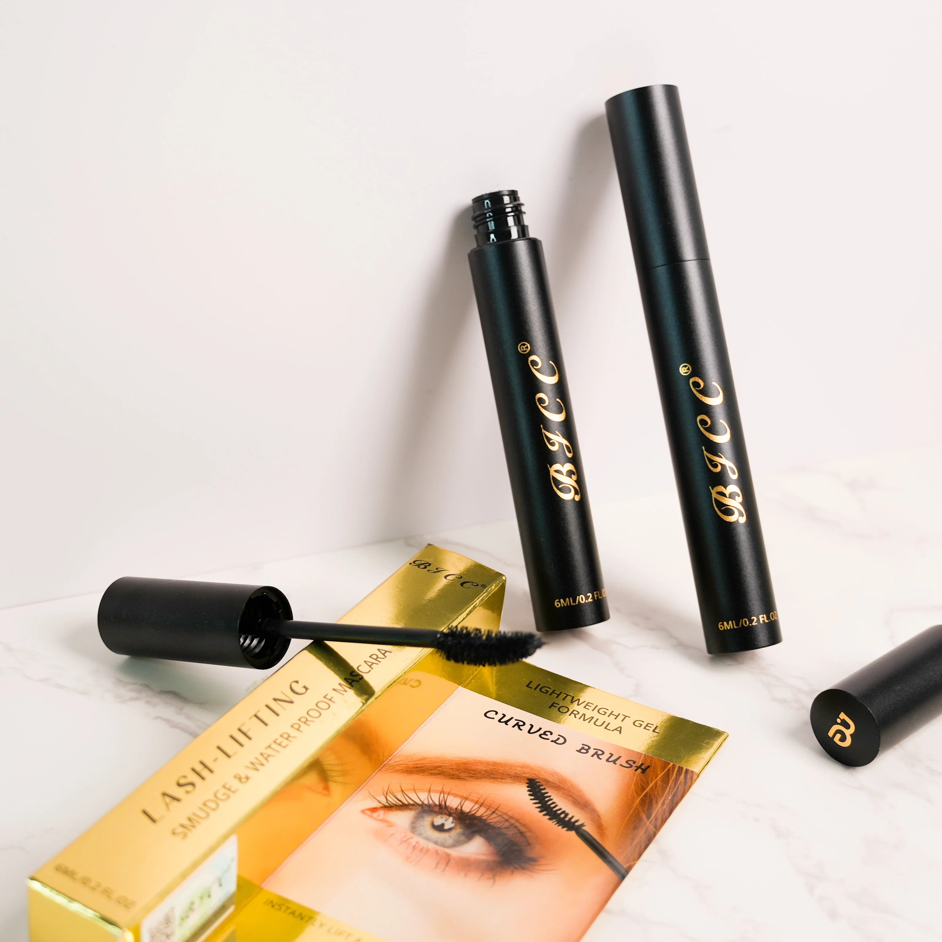Custom Logo Wholesale Cruelty Free Vegan Organic Keratin Waterproof Volume Lash 4D Silk Best Quality Fiber Mascara Private Label