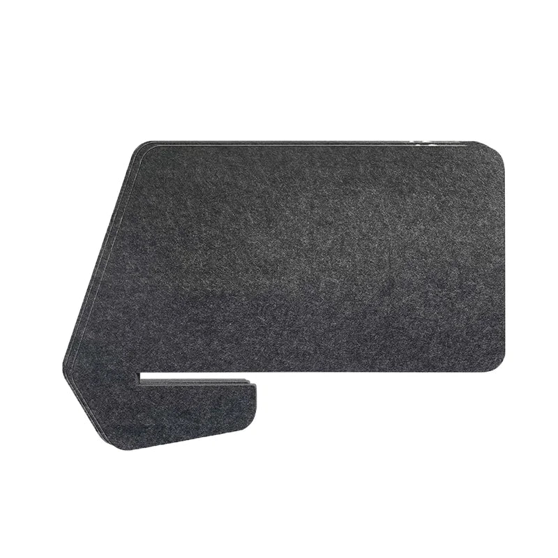 Polyester Fiber Pet Acoustic Modesty Sound Absorbing Workspace Homeschooling Solutions Partitions Divider Slide-on desk Screen