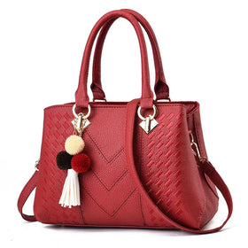 New Design Pendant Carteras Y Bolsos De Mujer Hand Bag Luxury Bags Custom Leather Bag for Women