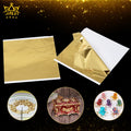 14x14cm Imitation Gold Foil Leaf Sheets for Nail Art Decoration