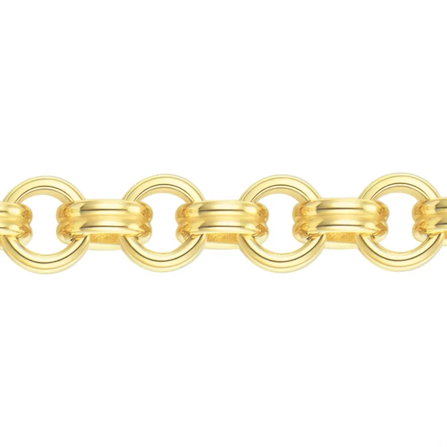 Double Loop Cable Chain Genuine Gold Filled 14K for Bracelet Necklace Making