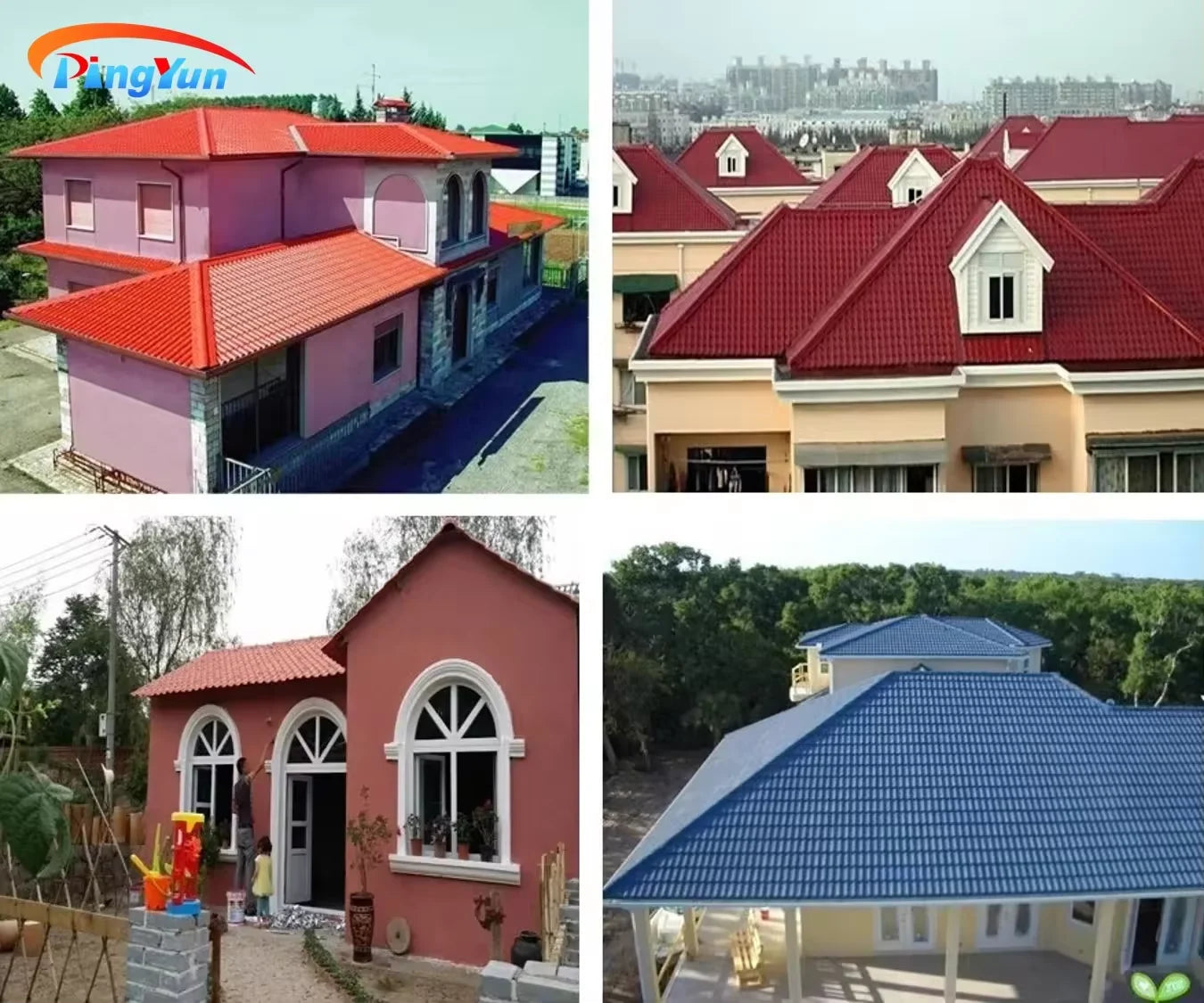 Pvc Roofing Material Fire Resistant Anti Corrosive UPVC Roof Sheet