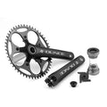 Prowheel 110 BCD 170 172.5mm 50-60T Aluminum Alloy Road Bicycle Chain Wheel Crankarm with Bottom Bracket BB Crank Set