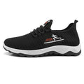 Manufacturer Cheap Man Black Walking Style Shoes Sneakers Running Sport Shoes for Men