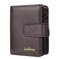 2026 Latest Vintage Men's Zipper Wallet Clutch Bag High Quality Multi-functional Card Holder Coin Purse Waterproof