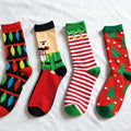 2025 Wholesale Cotton  Christmas Socks Men's Socks with Nutcracker Crew Socks Funny Gift with Santa Claus