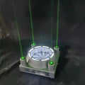 RICHSHINING Illuminated Led Bottle Presenter Serving Tray Led Champagne Bottle Glorifier With Laser Line for Night Club