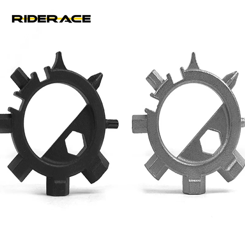 RIDERACE Bicycle Multifunction Tool Set Mountain Road Bike Adjustor Screwdriver Repair Mini Tools Durable Stainless Steel Metal