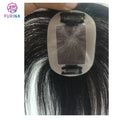 Wholesale Comfortable High Quality 3# Net Small Area 100% Remy Black Human Hair Topper for Women