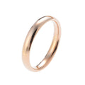 18K Gold Plated Minimalist Stainless Steel Cluster Rings Simple Pinky Ring with Thin Tail for Women Gemstone Jewelry
