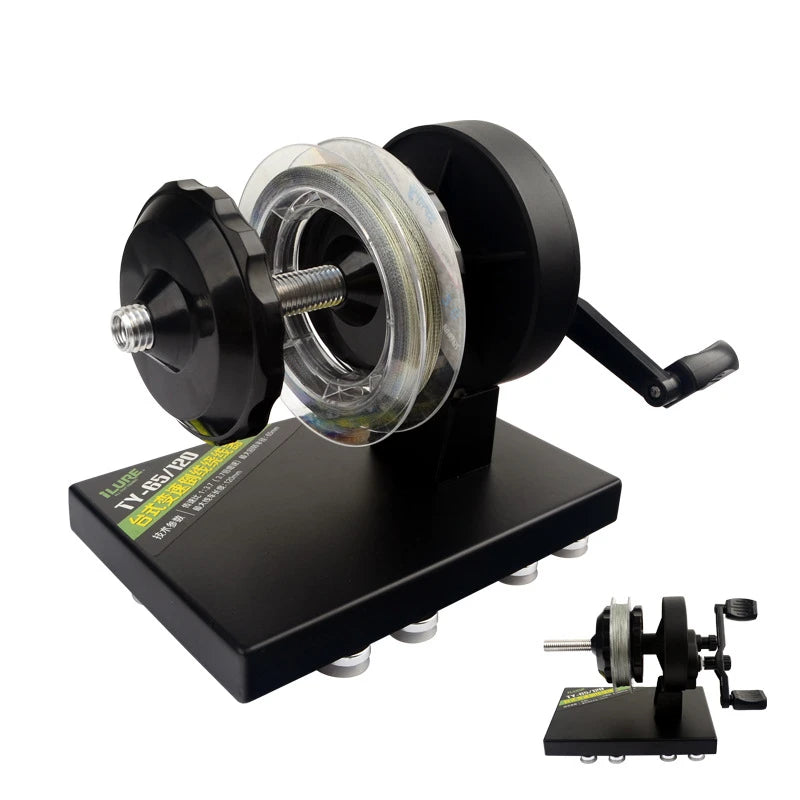 SNEDA New Product Fishing Line Winder Spooler Machine Spinning Reel Spool Spooling Station System Fishing Tool