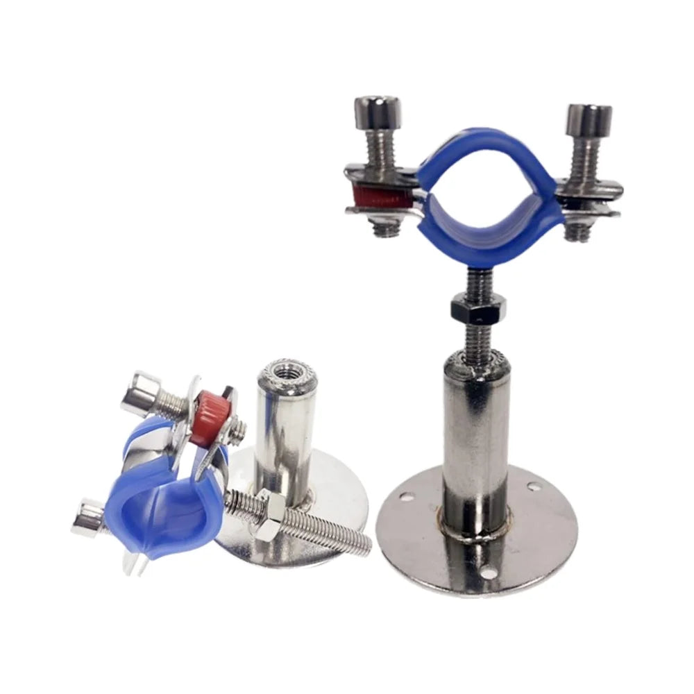 Adjustable Screw Bracket Stainless Steel Embrace Hoop Fastener for 15-19MM Tube Circular Hose Clamp Suspension Pipe Metric