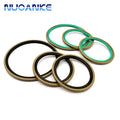 China Supplier Hydraulic Cylinder Piston Seal Ring Rubber NBR PTFE Hydraul Piston Glyd Ring SPG SPGO SPGW Seal