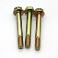 Low Price  Class2 Class5  ANSI/ASME Carbon Steel Colored Zinc Galvanized Half Thread Hex Flange Bolts DIN6921