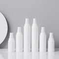 Matte White Airless Pump Bottle for Cosmetics & Skincare 15ml 30ml 50ml Empty Serum Lotion for Essence Mist Spray Bottles MOQ 10