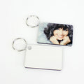 Funny Custom Sublimation Wood Rectangle Blank MDF Keychains