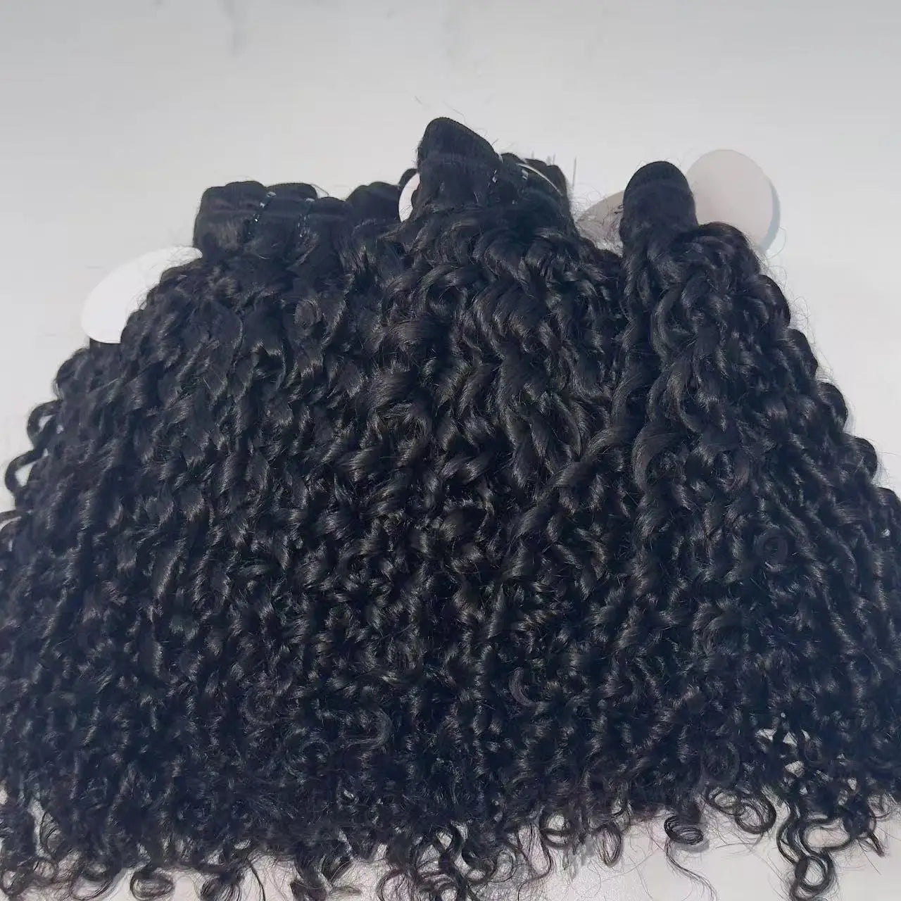 Pixie Curl 100% Human Hair Bundles 10 to 26 Inch Highlight Wholesale Brazilian Virgin Curly Hair Funmi Hair Bundles