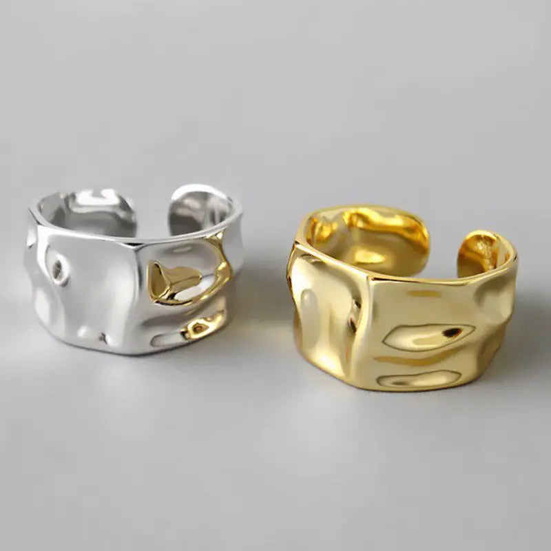Ring European and American Geometric Irregular Fashion Luxury Lovely Ring  2022 New Style Ring Hot