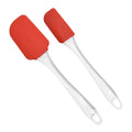 Kitchen Accessories Food Grade Silicone Spatula with PS Handle Heat Resistant Batter/Butter Mixer Non-Stick Flexible Scrapers