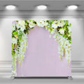 Advertising Backdrops Display Foldable Portable Exhibition Trade Show Stand Tension Fabric Custom Logo Aluminum Frame Cover