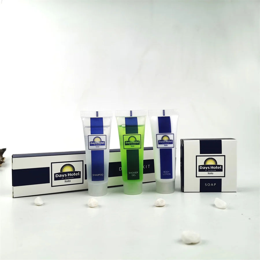 Hotel Amenities Set Oem Factory Price One-stop Customized Logo Five Star Hotel Bathroom Cheap