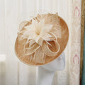 Large England British African Black Chruch & Deryby Fascinator Craft Accessorize for Ladies Design Kentucky Party Wedding