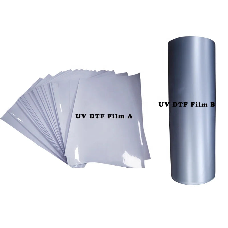 UV Sticker AB Film on Sale UV DTF New Solution for UV Printer Print on the Film Then Transfer on the Objects A3 Size Film