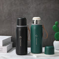 New 316 Stainless Steel Insulated water bottle Office Business Bullet-Shaped Large Capacity Water Cup for Men and Women