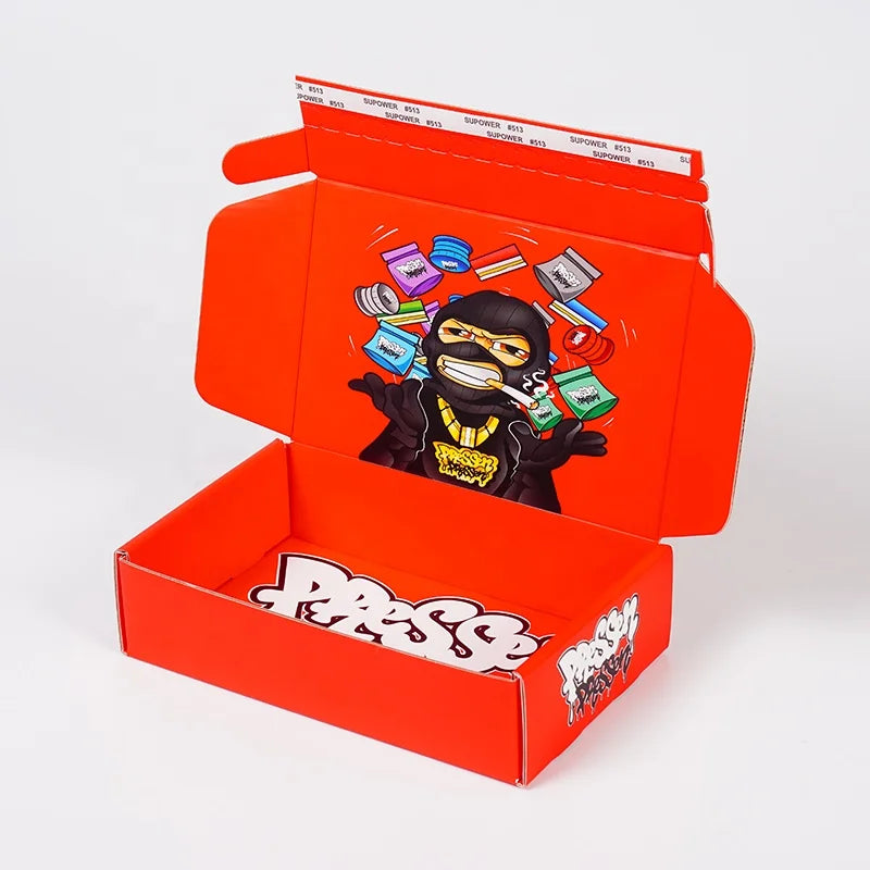 Latest Design Fashionistas Clothes Package Custom Underwear Packaging Box Wig Boxes Custom Logo Paper Box