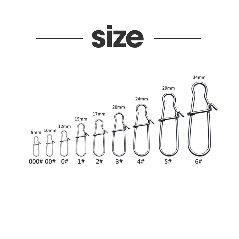Fishing Sinker Slides With Hooked Snap Fishing Line Connector
