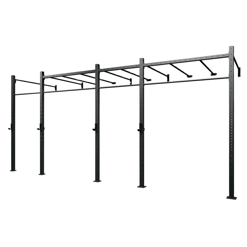 Powerlifting Combo Rack Multi-Function Wall Mount Steel Tube Q235 Commercial Use Gym Rig Monkey Sunshine Brand Model SSFR7022