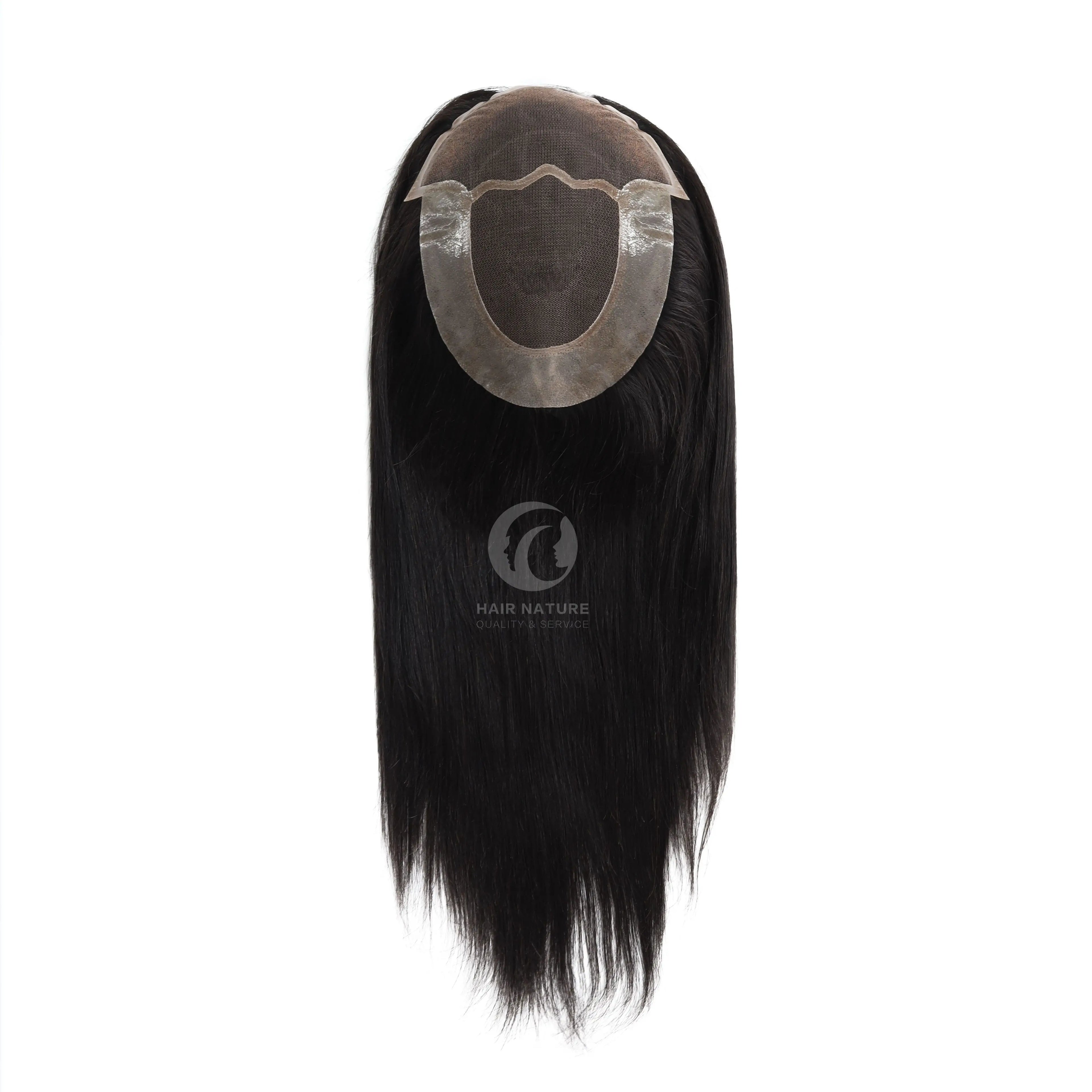 STOCK 16" HAIR WOMEN TOPPER 6X8"7X9" 8X10" French Lace Base