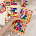 5pcs Little Girl Cartoon Back Head Headdress Hair Tidy Hairgrips Children's Forehead Hair Clips Set with Box