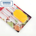 Heat Resistant Cooking Tools Silicone Baking Mixing Pastry Brush and Spatula Sets With Plastic Handle Via Supplier Kangkai
