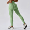 Lift Hip Seamless Fitness Tights High Waist Yoga Pants Cycling Running Sports Gym Leggings