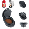 Reusable Eco-Friendly Plastic Adapter for Maker Coffee Capsule Machines (Picc Olo X Genio S)-Multifunction Stocked Cafe Use